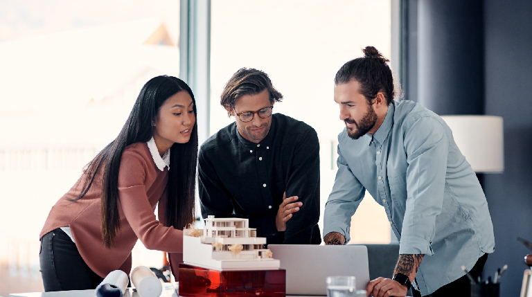 Expert product launch agency in Gurgaon team coordinating a high-tech product reveal