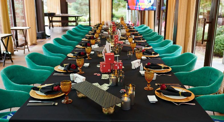 Luxury private experiential dinner setup for HNI networking in Delhi NCR