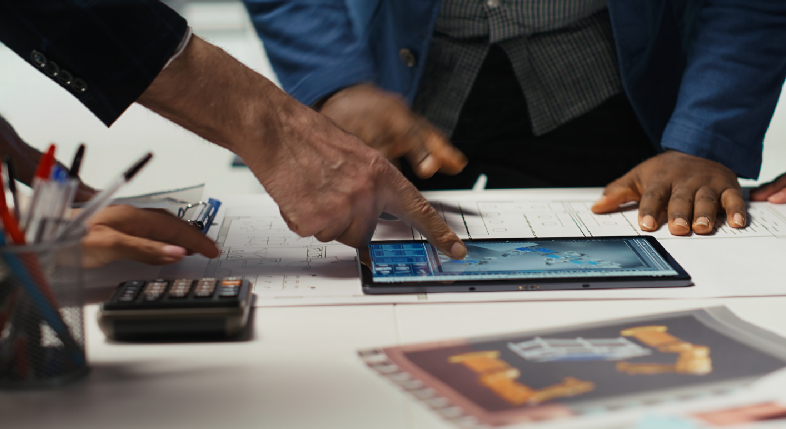 Product Launch Planner in Delhi managing a holographic 3D product reveal in Gurgaon.